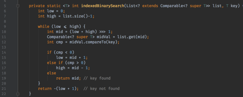 Java code